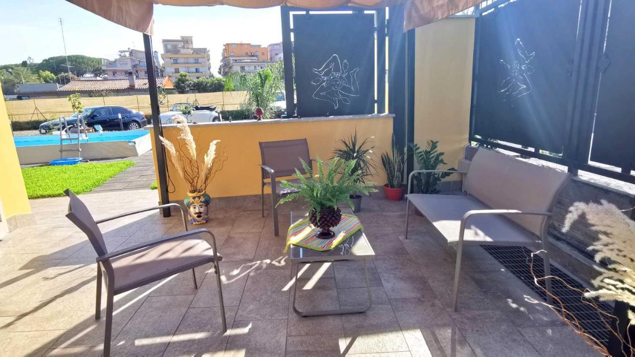 La Villa Trinacria Giardini Naxos Exterior foto